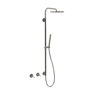 Dual-handle luxury shower set