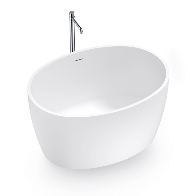 Mini Round Solid Surface Freestanding Bathtub
