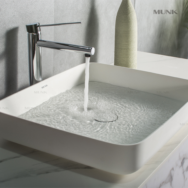 500mm Matte Solid Surface Abovecounter Basin