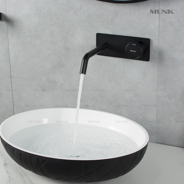 Wall-mount Basin Mixer Sink Faucet